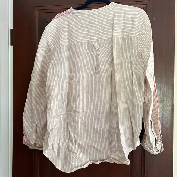 J Crew linen tunic/shirt - Picture 3 of 3